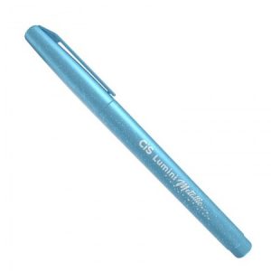 Caneta Marca Texto Cis Lumini Metallic Azul 47809