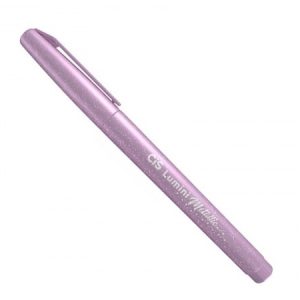 Caneta Marca Texto Cis Lumini Metallic Rosa 47804