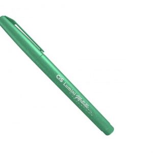 Caneta Marca Texto Cis Lumini Metallic Verde 47806