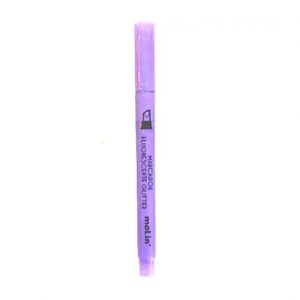 Caneta Marca Texto com Glitter Molin Lilas 09097