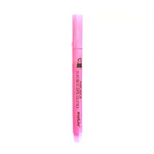 Caneta Marca Texto com Glitter Molin Rosa 09094