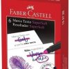 Caneta Marca Texto Faber Castell Gel SuperSoft Rosa 155728 C/6 Unidades