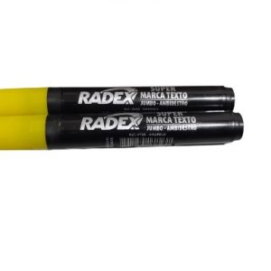 Caneta Marca Texto Jumbo Radex Amarelo 9599