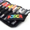 Caneta Marcador Posca PC-5M Rollerset C/ 12 Cores - Uniball