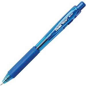 CANETA PENTEL RETRATIL WOW 1.0 AZUL BK440C