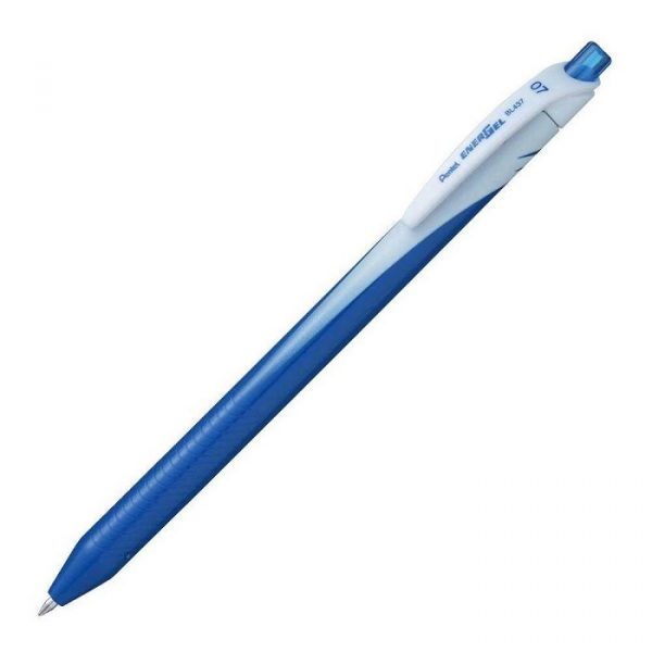 Caneta Pentel Retrátil Energel Wave 0.7 Azul BL437C