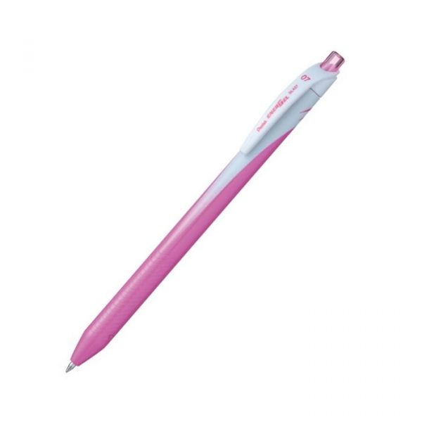 Caneta Pentel Retrátil Energel Wave 0.7 Rosa BL437P