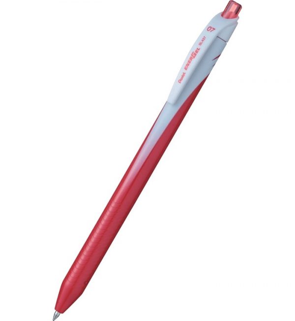 Caneta Pentel Retrátil Energel Wave 0.7 Vermelho BL437B