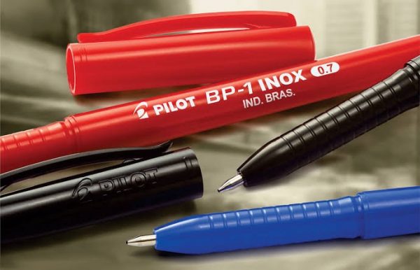 CANETA PILOT BP1 0.7 VERMELHO CX12