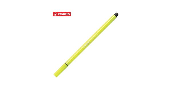 Caneta Ponta Porosa Stabilo Pen 68 1.0 Amarelo Neon 68/024