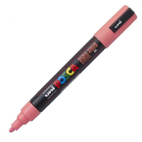 Caneta Posca PC5M Rosa Coral Uniball 427210