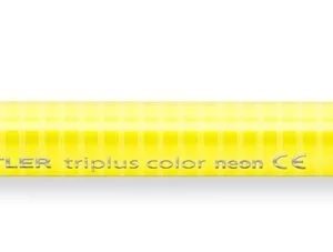 Caneta Staedtler Triplus 1.0mm Amarelo Neon Ponta Fibra Sintética 323-101