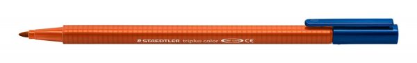 Caneta Staedtler Triplus 1.0mm Laranja kalahari Ponta Fibra Sintética 323-48