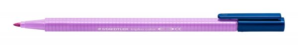 Caneta Staedtler Triplus 1.0mm Lavanda Ponta Fibra Sintética 323-62