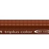 Caneta Staedtler Triplus 1.0mm Marrom Pardo Ponta Fibra Sintética 323-76