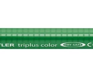 Caneta Staedtler Triplus 1.0mm Verde Sap Ponta Fibra Sintética 323-52