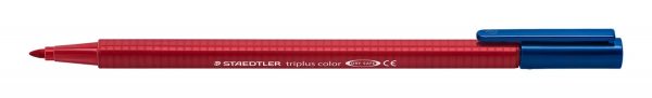 Caneta Staedtler Triplus 1.0mm Vermelho Carmim Ponta Fibra Sintética 323-29