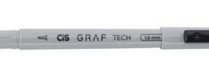 Caneta Técnica Cis Graf Tech 1.0mm Tinta Pigmentada Preta 598310