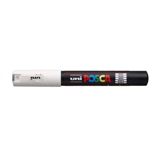 CANETA UNI BALL PC1M POSCA BRANCO 431280