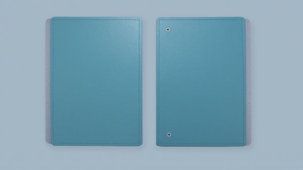 Capa e Contracapa Grande All Blue Caderno Inteligente CICG4094