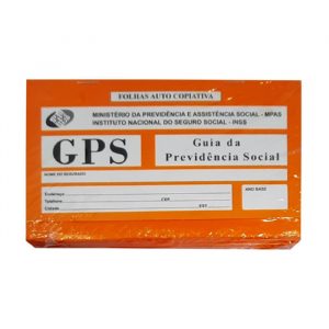 Carnê GPS Guia da Previdência Social 12x2 Vias 24 Folhas RD Gráfica 9098