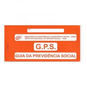 Carnê GPS Guia da Previdência Social 12x2 Vias 24 Folhas Tamoio 1048