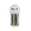 CARREGADOR PILHA/BATERIA FLEX AA/AAA FX-C11