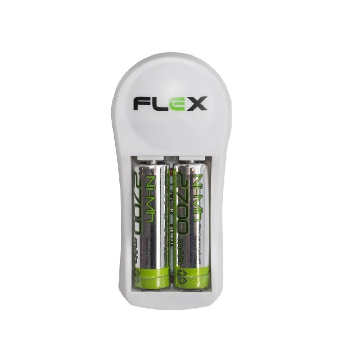 CARREGADOR PILHA/BATERIA FLEX AA/AAA FX-C11