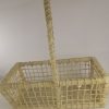 Cesta de Palha Aramado Retangular com Alça Mini