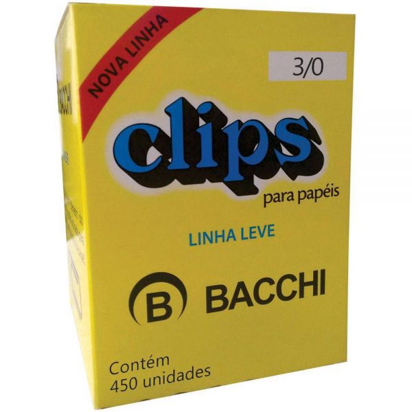 CLIPS BACCHI 3/0 LEVE 450UND