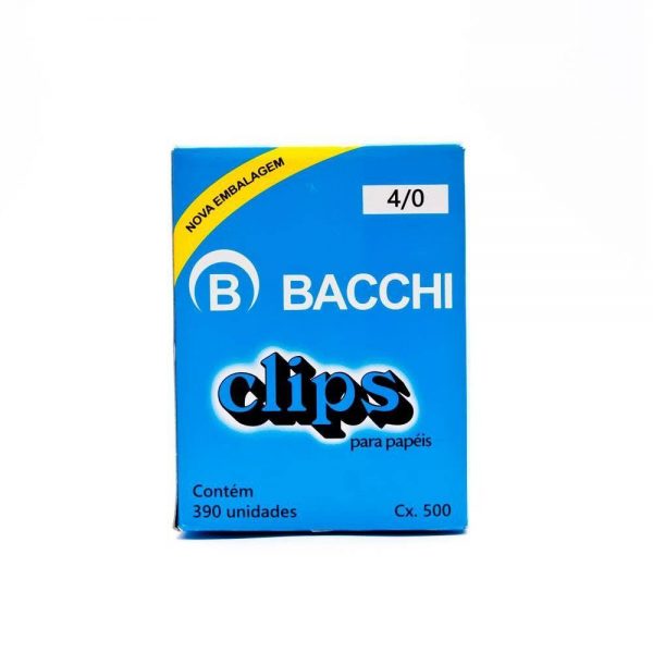CLIPS BACCHI 4/0 500GRS 390UND