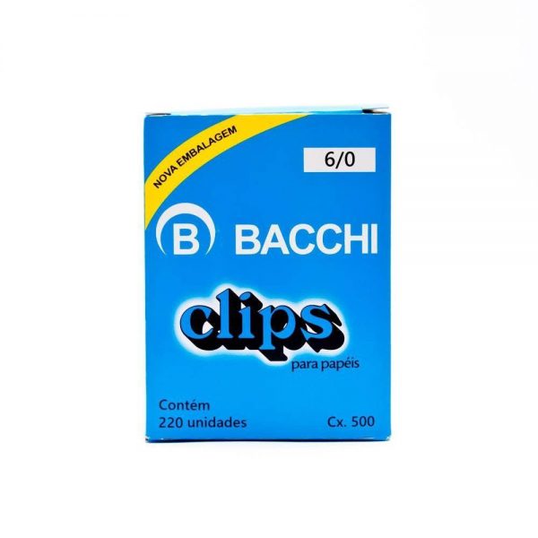 CLIPS BACCHI 6/0 220UND 500GRS