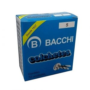 Colchete Bacchi Latonado Nº5 C/72 Unidades