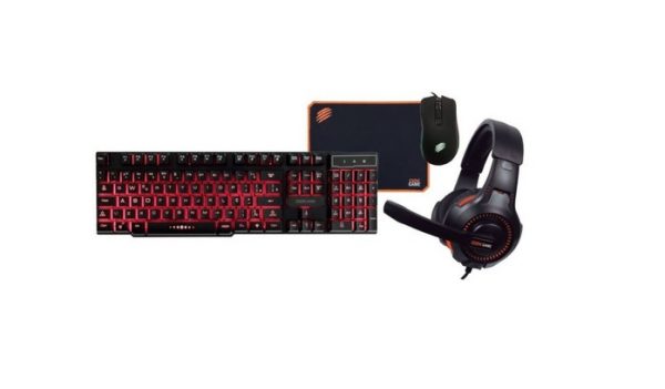 Combo OEX Thunder Game Teclado Mouse Headset Fone e Mousepad TM306