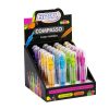 COMPASSO BRW METAL ESTOJO SEM TIRA LINHA NEON CP1006 CX24
