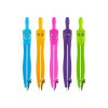 COMPASSO BRW METAL ESTOJO SEM TIRA LINHA NEON CP1006 CX24