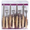 CONJUNTO FACAS E GARFOS MOR 8 PECAS BARBACOA 003914