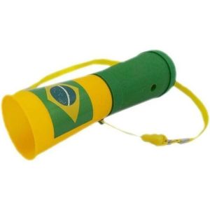 Corneta Assoprador Plástico Com Alça Copa Do Mundo Brasil TY21038