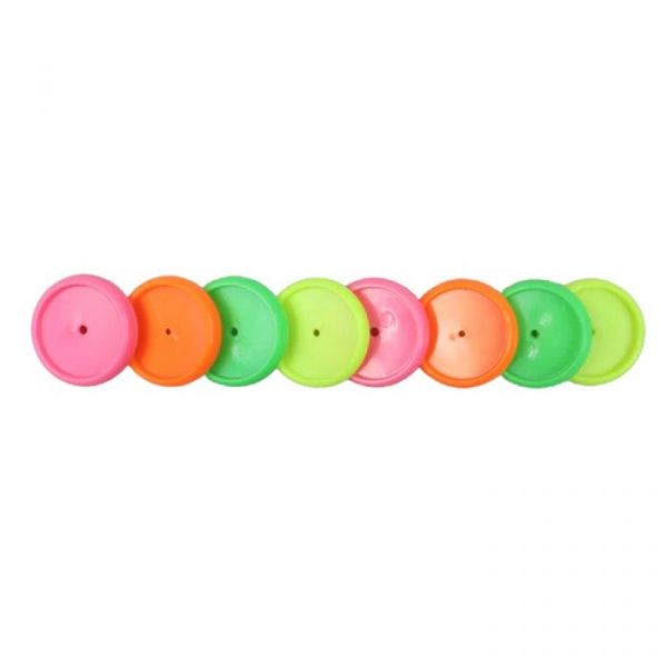 Disco + Elastico Caderno Inteligente (31mm) Neon Glow 15 Peças CI312028