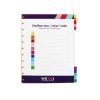 Divisória Caderno Inteligente Colorcode 10 Matérias Grande CIDG4004