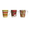 Enfeite Natal Caneca Porcelana Sortidas 300ML Magizi 22584