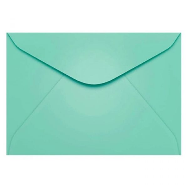 Envelope Carta 114x162mm Verde Claro Tahiti C/100 Unidades Scrity