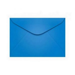 Envelope Carta Colorido Azul Claro Unitário