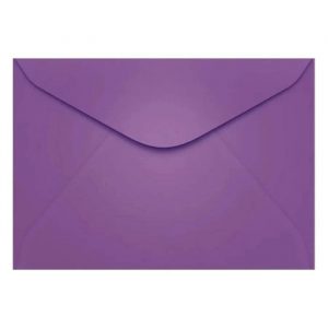 Envelope Carta Colorido Roxo Unitário