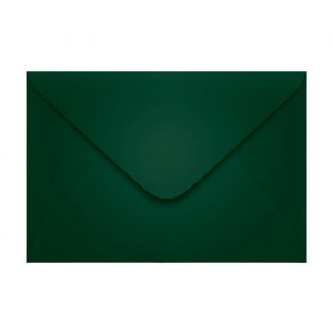 Envelope Convite Colorido Verde Escuro Unitário