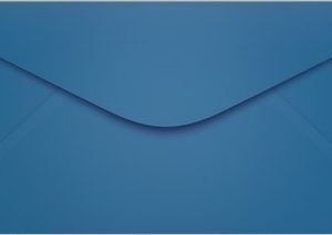 Envelope Ofício 114x229mm Azul Royal Foroni Avulso