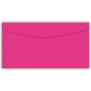 Envelope Ofício 114x229mm Rosa Escuro Foroni Avulso