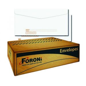 Envelope Oficio Com RPC 63g 114x229mm C/1000 Unidades - Foroni 1820183