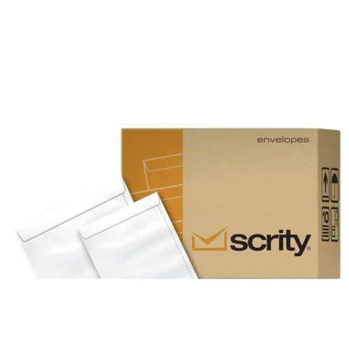 Envelope Saco Branco 90g 110x170mm C/250 Unid. Scrity