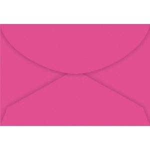 Envelope Visita 72x108mm Rosa Escuro C/100 Unidades Foroni 1825010